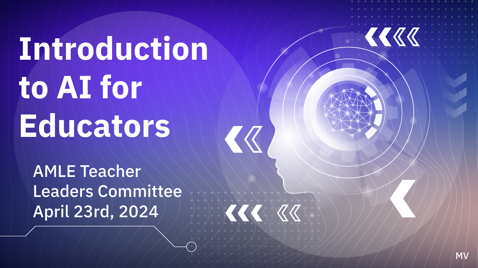 Intro to AI For Educators Webinar